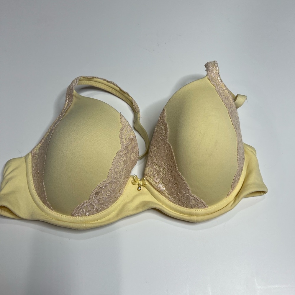 Soma embraceable full coverage lace trim 34c